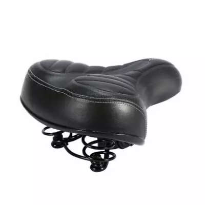 Comfort Wide Big Bum Soft Gel Cruiser Bike Bicycle Cycling Pad Saddle Seat • $15.18