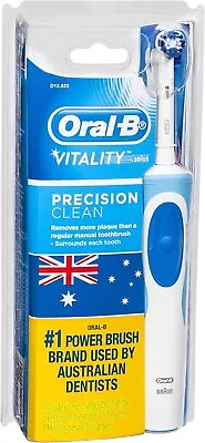 $49.99 • Buy Oral B Vitality Precision Clean Electric Toothbrush With 2 New Refills New One