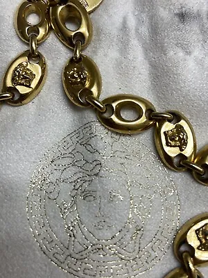 Genuine Versace Medusa Necklace Chain • $450