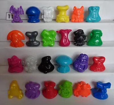 Mcdonald's Happy Meal Monster Crazy Bones Set Of 24: Original Gogos & Halloween • $29.95