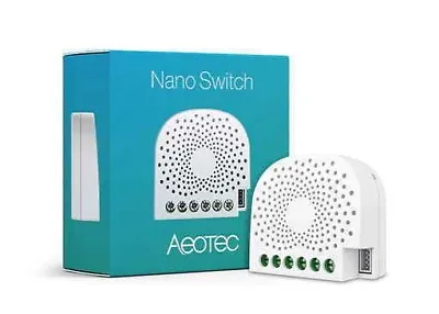 AEOTEC Single Nano Switch InWall Z-wave Smart Light Relay 921.42Mhz AU Freq • $49.99
