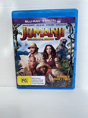 $5.36 • Buy Jumanji - Welcome To The Jungle (Blu-ray, 2017) All Region