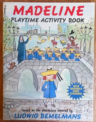 NEW  1997 Viking  Madeline  Playtime Activity Book With Stickers • $7.99