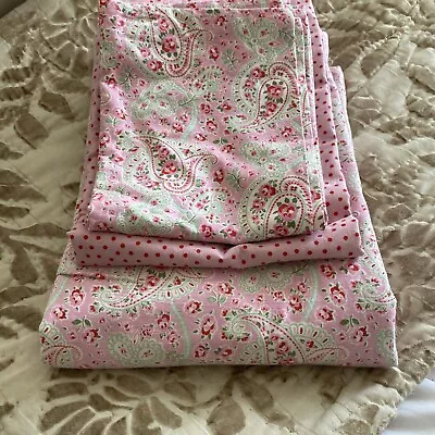 Cath Kidston IKEA Rosali Paisley Duvet Cover 2 Pillowcases & Large Cushion Cover • £49.99