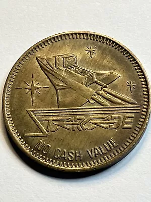 Vintage Starcade Arcade Token Spaceship And Sailing Ship Rare #sp1 • $19.99