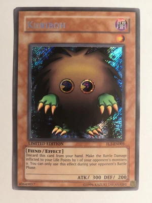 £3.89 • Buy YuGiOh Kuriboh FL1-EN003 Secret Rare Limited Edition Moderate Play