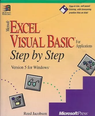 Microsoft Excel Visual Basic For Applications: Step By Step : Ve • $13.16