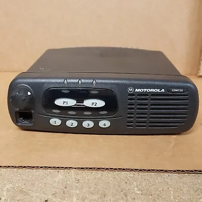 Motorola CDM750 AAM25SKC9AA1AN CDM 750 Radio Only UHF 450-512 MHz - Works - USED • $79.99