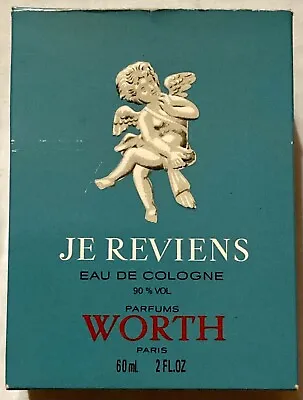 Je Reviens By Worth Eau De Cologne Vintage Perfume 2 Fl Oz Vintage In Box French • $64.99