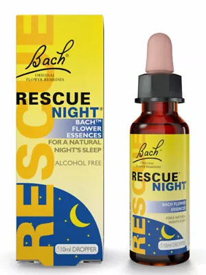 Rescue Remedy Night Dropper 10ml (Bach Rescue Remedy) • £11.89