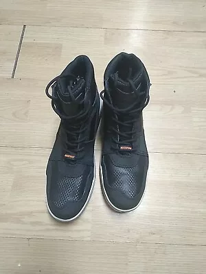 Harley Davidson Men’s Eagleson Black Leather Sneaker Boots Men's Size 10M D93555 • $55