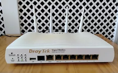 DrayTek 2860Ln. Single SIM. VDSL2 Modem Router. WiFi 300Mbps. #09028 • £57