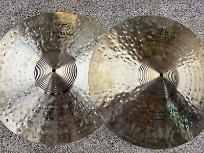 1 Pair Zildjian 20” K Constantinople Vintage Orchestral Med Heavy Cymbals W/ Bag • $619