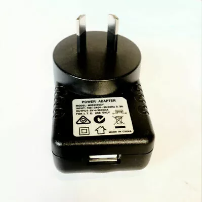 $7.95 • Buy Black Universal Travel 5V 3A Fast USB Wall Charger Power Adapter Transformer AU