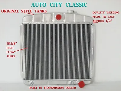 $199 • Buy 1955 1956 1957 Chevrolet Passenger Car Aluminum Radiator V8 Mount