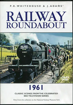 Railway Roundabout 1961 Trains Dvd - P.b. Whitehouse & J. Adams • £2.98