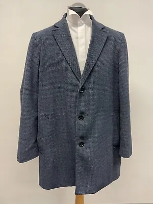 M & S Mens Tweed Blazer Wool Blend In Blue Mix Size Xxl Exc. Cond. • $62.16