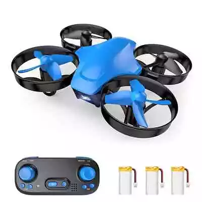 SNAPTAIN SP350 Mini Drone For Kids/Beginners Portable Throw'n Go RC Quadcopter • £29.99