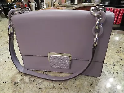 Michael Kors Lilac Leather Small Cynthia Shoulder Bag • $70