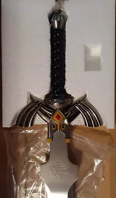 Legend Of Zelda Black Master Sword Twilight Princess Replica W Plaque Wall Mount • $51