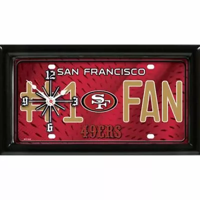 Nfl San Francisco 49ers Quartz Wall Clock • $29.99