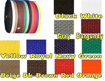 1 1/2  Poly/Nylon Many Colors To Choose From • $6