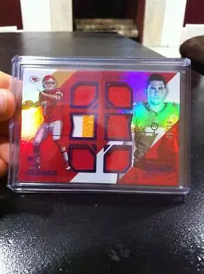 Aaron Murray 2014 Absolute  Tools Of The Trade  Prime 6x 3 Color Jersey Rc 20/20 • $9.99