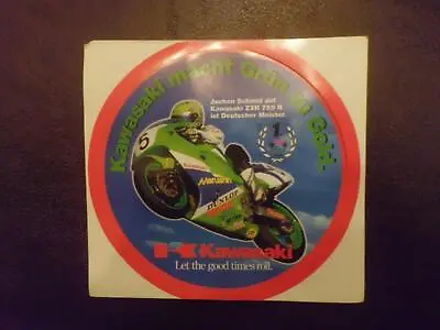 1 Kawasaki Jochen Schmid ZXR 750 Sticker Decal Logo Lettering Racing  • £4.36