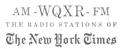 1961 QSL: Radio WQXR New York USA  Signed Luis J Kleinklaus  • $4