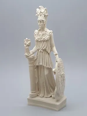 $46.90 • Buy Athena Minerva Greek Roman Goddess Cast Marble Statue Sculpture 10 Inches