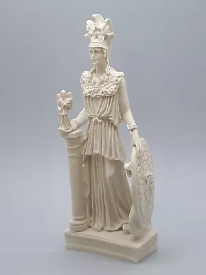 Athena Minerva Greek Roman Goddess Cast Marble Statue Sculpture 10 Inches • $46.90