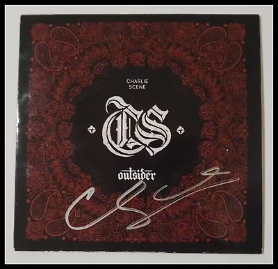 Hollywood Undead Charlie Scene Limited Edition Outsiders Signed CD  Minor Damage • £67.47