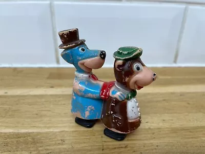 Vintage MARX Ramp Walker Huckleberry Hound Yogi Bear Hanna-Barbera 1960s • £24.99