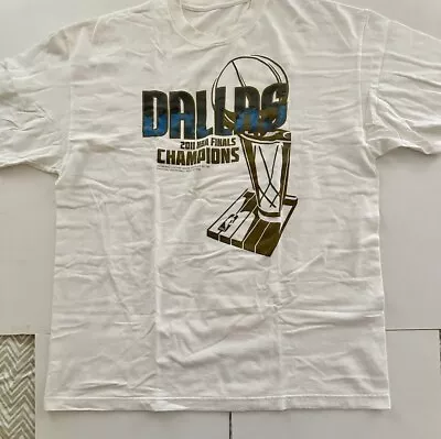HOTSALE!! Vintage Dallas Mavericks 2011 NBA Finals Champions T-Shirt All Sizes • $25.99
