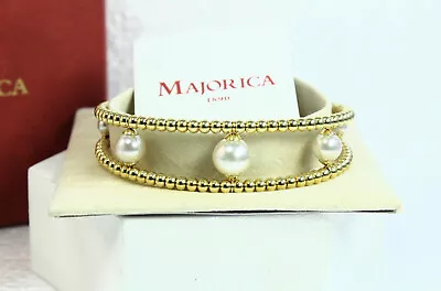 Beautiful Majorica Pearl Statement Cuff Bracelet. • $110