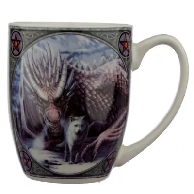 Lisa Parker Alliance Wolf And Dragon Porcelain Coffee/tea Mugs • £7.50