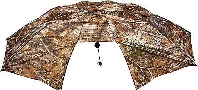$37.47 • Buy Vanish Instant Roof Camo Hunting Treestand Umbrella 57 Inches Wide Realtree Ed