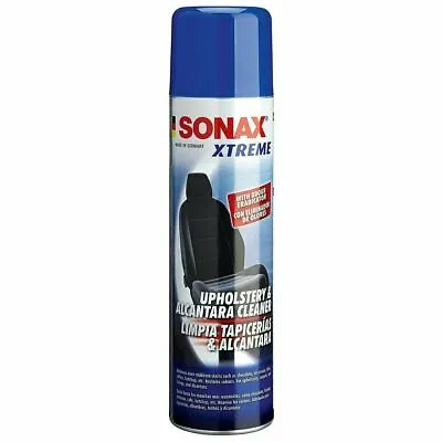 SONAX Xtreme Foam Upholstery & Alcantara Cleaner 400ml - For Seats Carpets Etc • £12.85