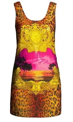 Iconic Versace For H&M Sequin Dress AU Size 10 / EU 36 • $129.83