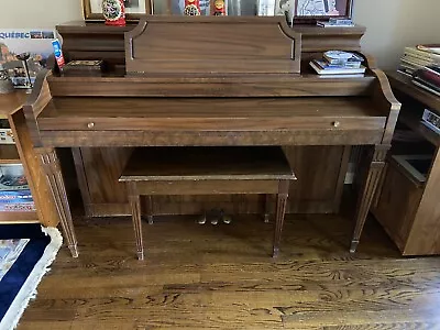 Baldwin Mid Century Acrosonic Walnut Piano • $550