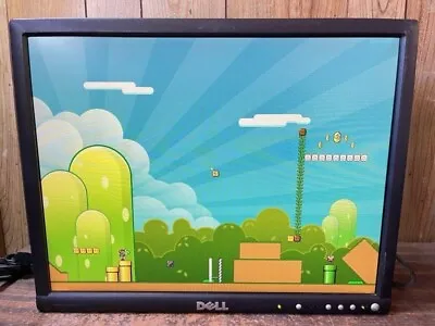 Dell Ultrasharp 2001FP LCD 20.1  Retro Gaming Square Monitor DVI VGA S-video! • $39.99