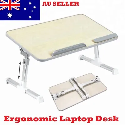 Portable Foldable Laptop Stand Adjustable Ergonomic Desk Table For Work On Bed  • $40.99