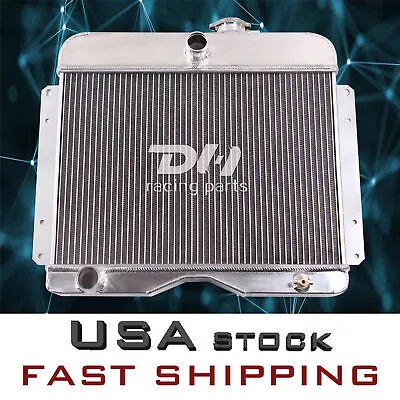 Dh Racing 3row Radiator For 46-64 Jeep Willys/50-58 Truck Cj3 Cj5 Cj6 Dj3 Cc4964 • $129