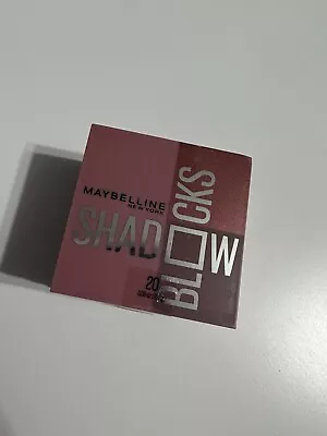 Maybelline Shadow Blocks #20 North 3rd & Bedford Ave  Matte Shades New • $7.99