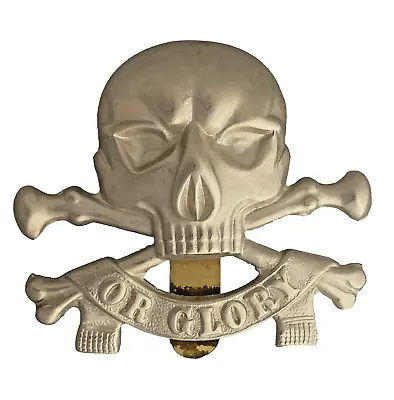British Army 17th / 21st Lancers Metal Cap Badge • £9.95