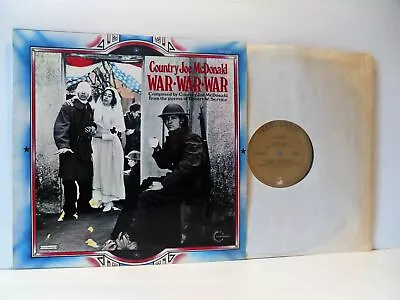 COUNTRY JOE MCDONALD War War War LP VG+/VG+ VSD 79315 Vinyl Album Folk Rock • £10.99