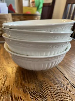 Set Of 4 Mikasa Italian Countryside  Fruit Dessert (Sauce) Bowl 379994 • $75