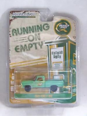 Running On Empty - 1969 Ford F-100 - Series Five - 2018 By Greenlight • $19.99