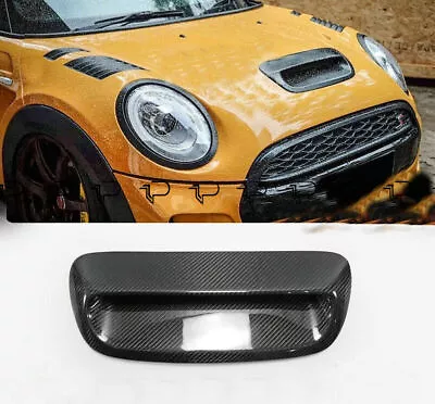 Carbon Fiber Hood Bonnet Scoop Vent Cover Body Kit For Mini Cooper S R56 07-13 • $150.25