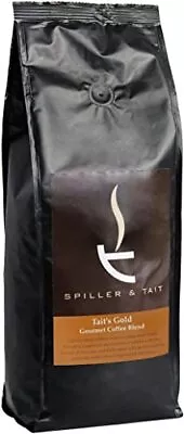 Spiller & Tait Tait's Gold Gourmet Coffee Bean Blend 1kg Bag Rich Arabica Bean • £18.69